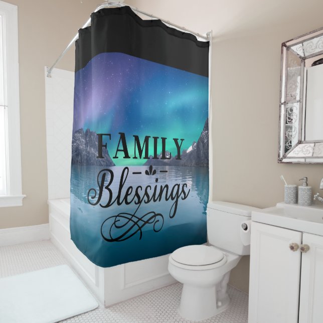 Beautiful Aurora Family Blessings (In Situ)