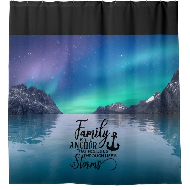 Beautiful Aurora Family Quote (Front)