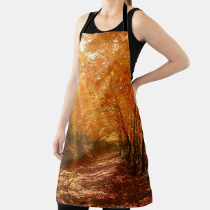 Beautiful autumn apron