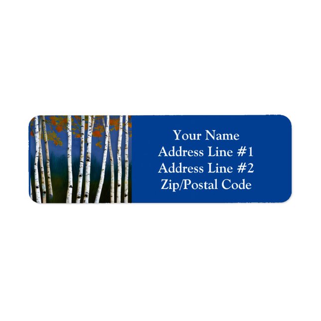 Beautiful Autumn Birch (Front)