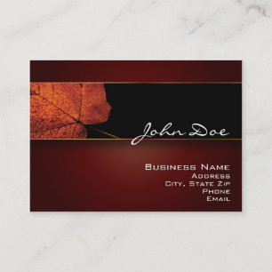 Beautiful Autumn Business Card