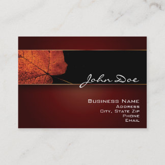 Beautiful Autumn Business Card