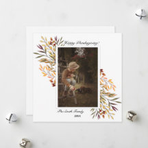 Beautiful Autumn Foliage Thanksgiving Photo