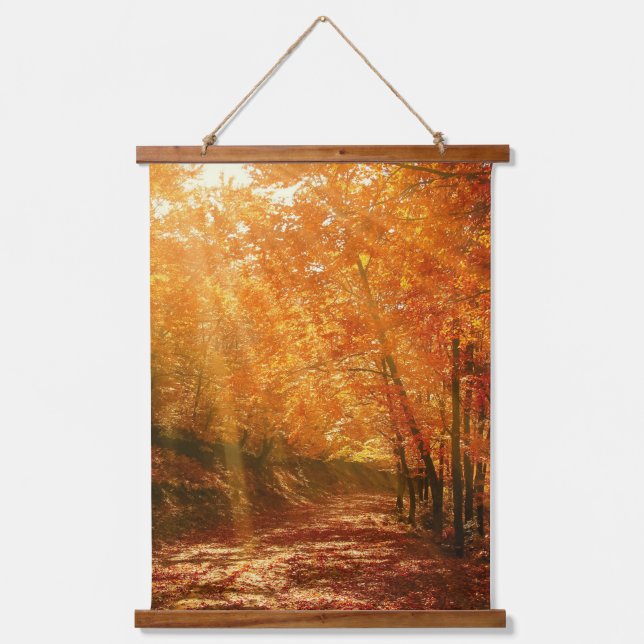 Beautiful autumn hanging tapestry (Front)