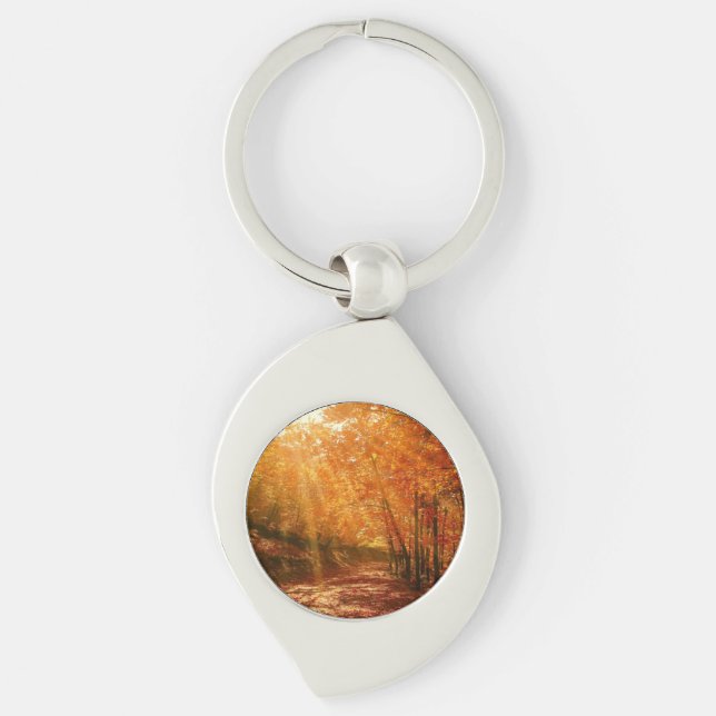 Beautiful autumn keychain (Front)