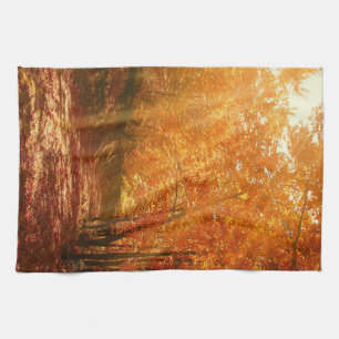 Beautiful autumn kitchen towel