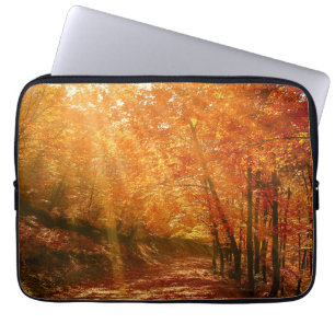 Beautiful autumn laptop sleeve