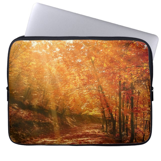 Beautiful autumn laptop sleeve (Front)