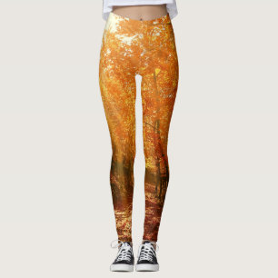 Beautiful autumn leggings