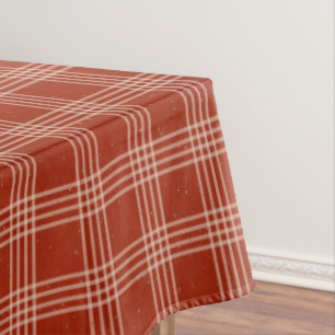 Beautiful Autumn Plaid Tablecloth