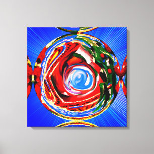 Beautiful autumn spirit art canvas print