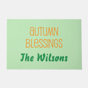 Beautiful Autumn Theme  Doormat