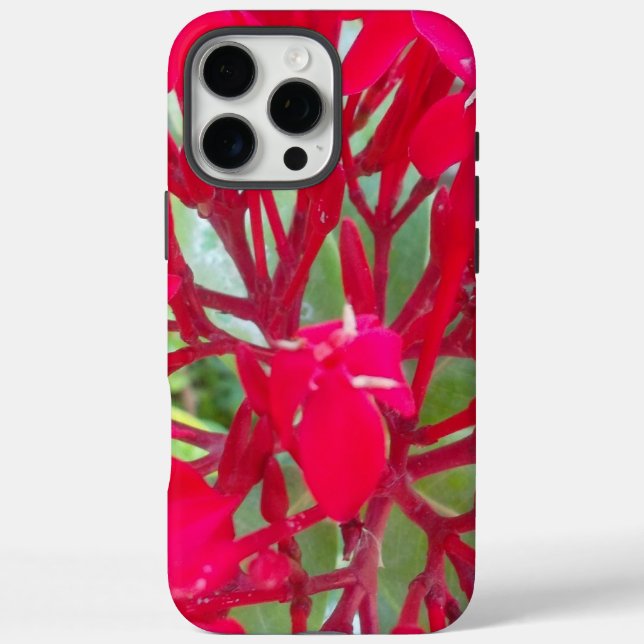 Beautiful Awesome Red flowers personalized iPhone Case-Mate iPhone Case (Back)