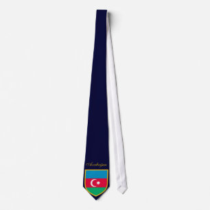Beautiful Azerbaijan Flag Tie