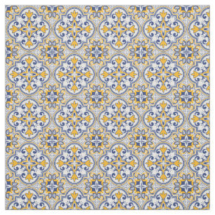 💙💛Beautiful Azulejos Fabric