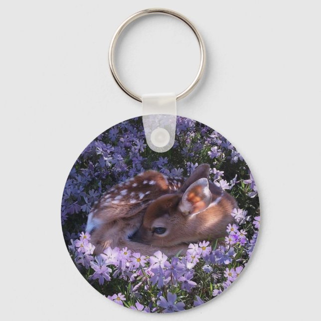 Beautiful Baby Deer Key Chain (Front)