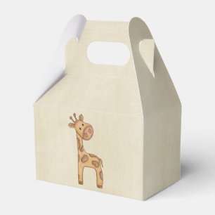 Beautiful Baby Giraffe Favor Box