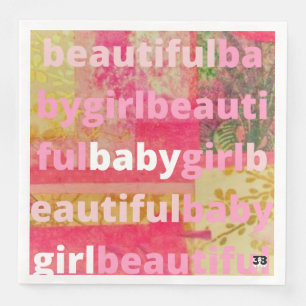 Beautiful Baby Girl Collection Napkin