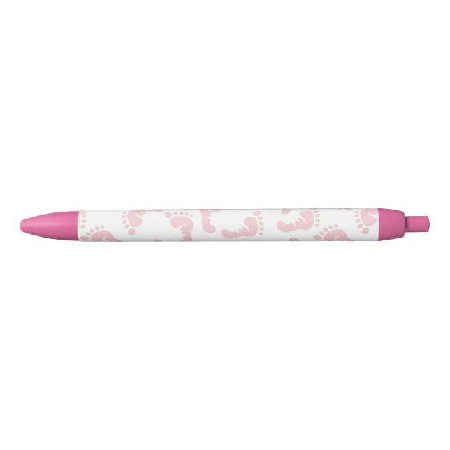 Beautiful Baby Girl Infant Custom Gift Black Ink Pen (Front)