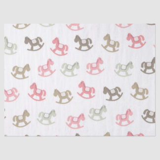 Beautiful Baby Rocking Horses Tissue Paper