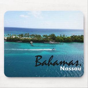 Beautiful Bahamas Nassau Coastline Mousepad