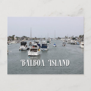 Beautiful Balboa Island, CA, Postcard! Postcard