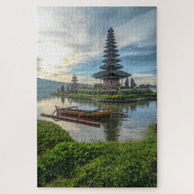 Beautiful Bali architecture 1014 pieces photo Jigsaw Puzzle (Vertical)