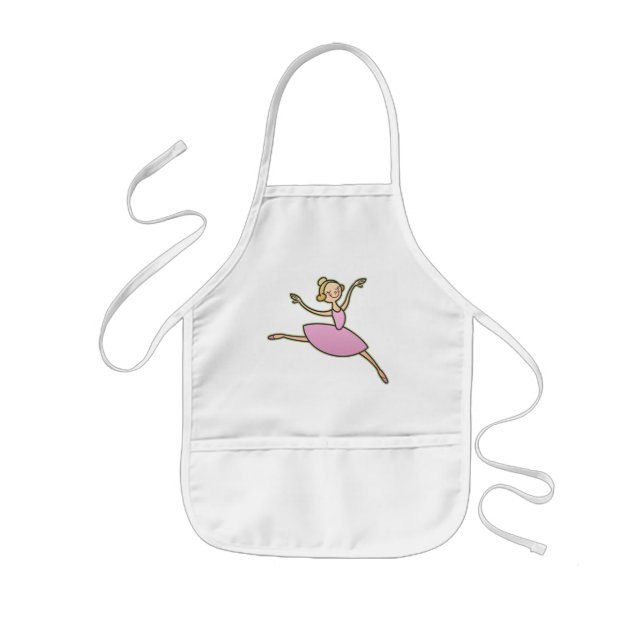 Beautiful Ballerina Kids Apron (Front)