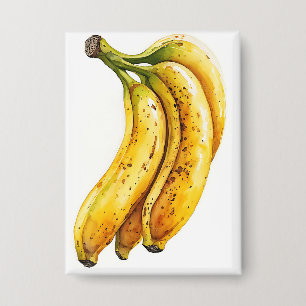 Beautiful Banana Watercolor Art