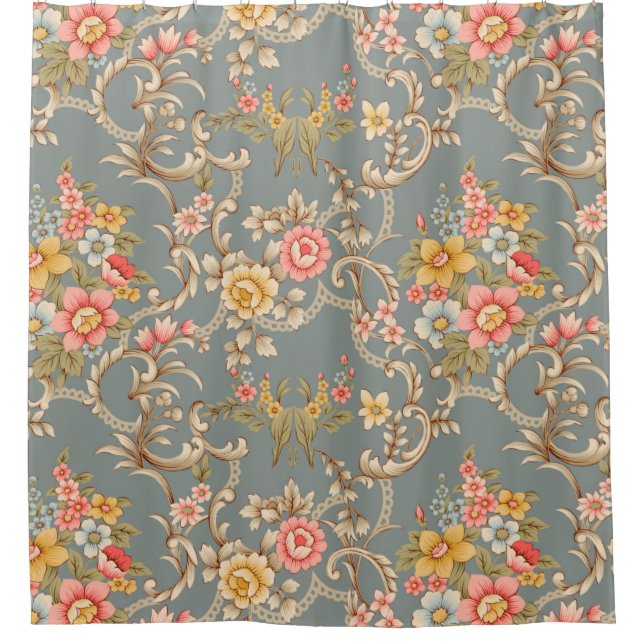 Beautiful Baroque Ornament style border design han (Front)