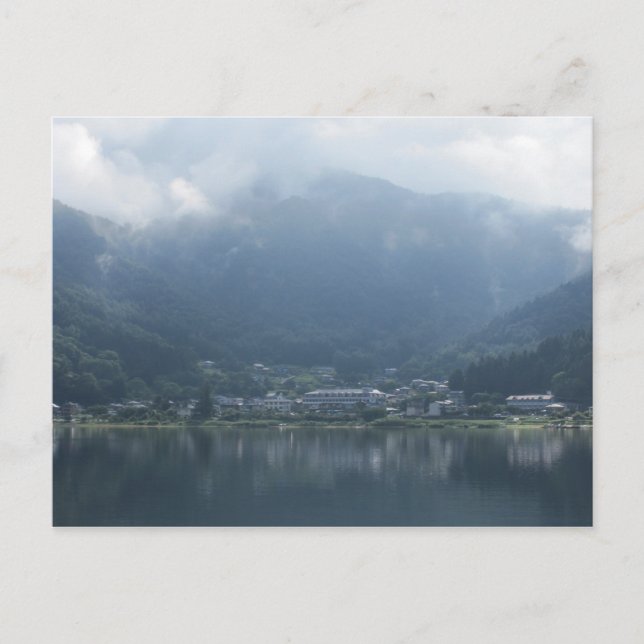 Beautiful Base of Mt Fuji Postcard (Front)
