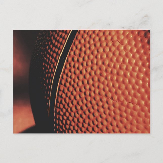 Beautiful Basketball Postcard (Front)