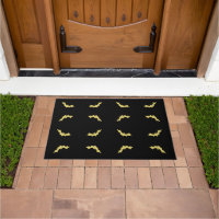 Beautiful Bat Door Mat by Poet Adiela Akoo