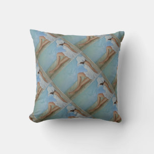 BEAUTIFUL BATHING BEAUTY THROW PILLOW