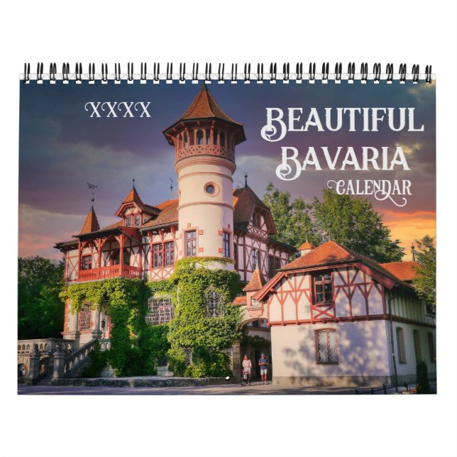 Beautiful Bavaria Europe Germany Calendar (Cover)