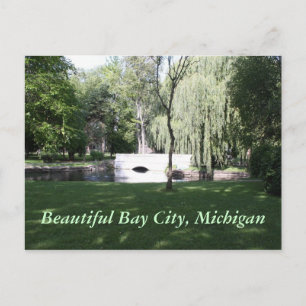 Beautiful Bay City, Michigan Postcard