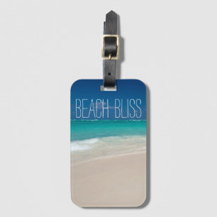 Beautiful Beach Bliss Luggage Tag