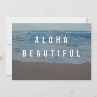 Beautiful Beach Day Notecard