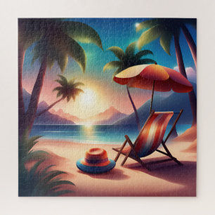 beautiful beach jigsaw puzzle