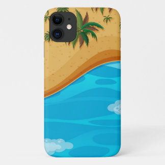 Beautiful Beach Landscape iPhone 11 Case