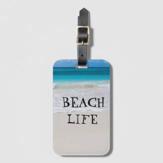 Beautiful Beach Life Luggage Tag