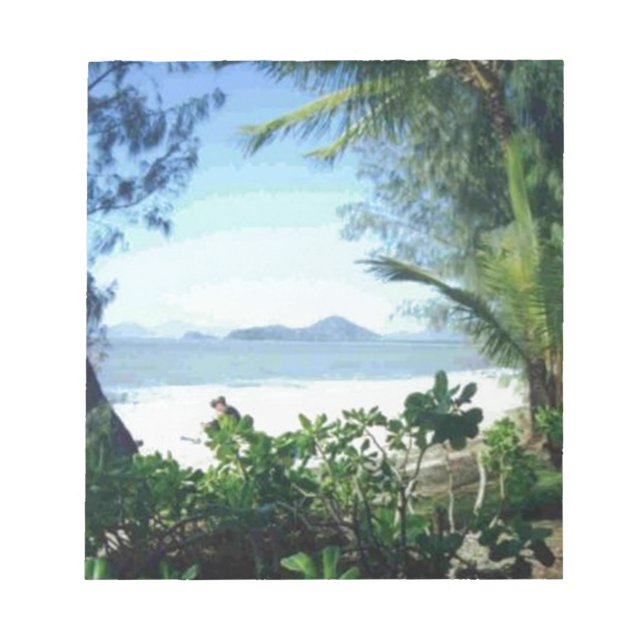 BEAUTIFUL BEACH NOTEPAD (Front)