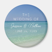 Beautiful Beach Photography Personalized Wedding