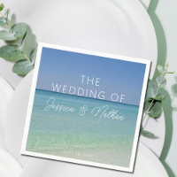 Beautiful Beach Photography Personalized Wedding