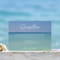 Beautiful Beach Photography Wedding Reception