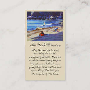 Beautiful Beach Scene Sympathy Card