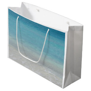 Beautiful Beach   Turks and Caicos Photo Large Gift Bag