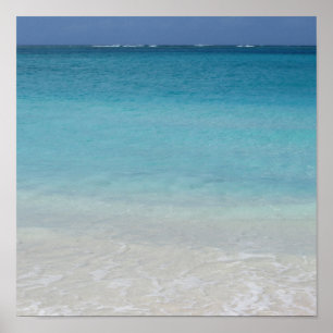 Beautiful Beach Turks and Caicos Photo Poster