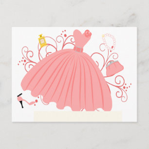 Beautiful, Beautiful Dress Postcard