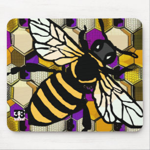 Beautiful Bee Mouse Pad